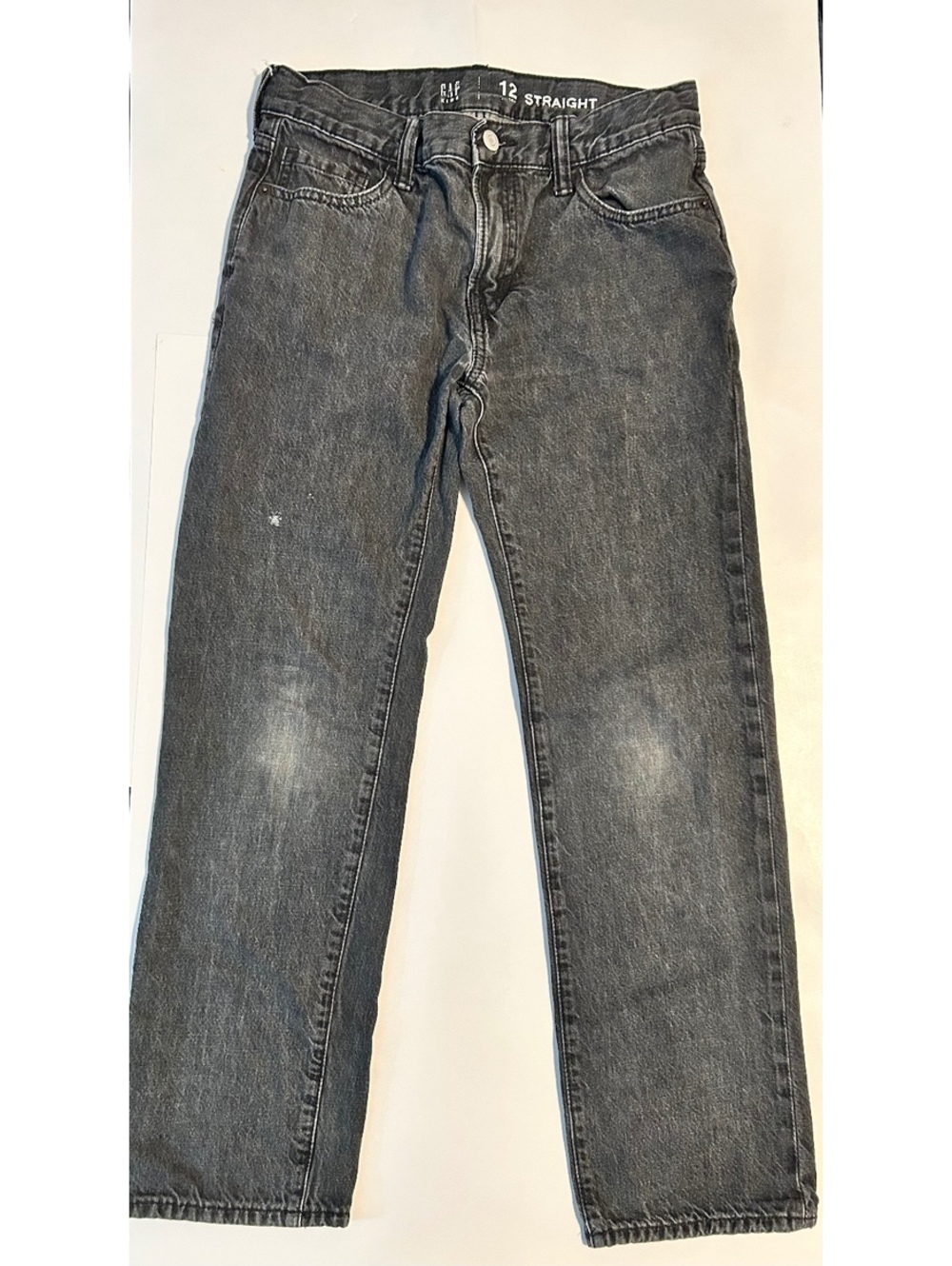 GAP Kids 12 Straight Black Jeans